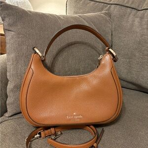 Kate Spade Tan Leather Hobo Bag